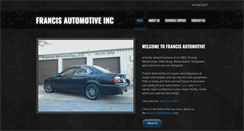 Desktop Screenshot of francisautomotivemd.com